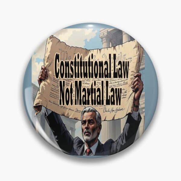 Item preview, Constitutional Law Not Martial Law designed and sold by SiggyZiggy.