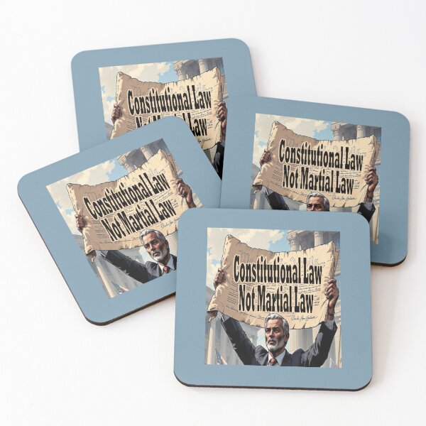 Item preview, Constitutional Law Not Martial Law designed and sold by SiggyZiggy.