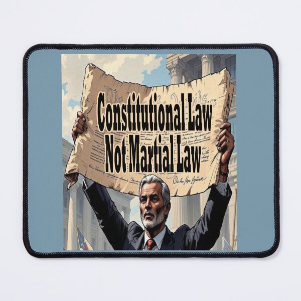Item preview, Constitutional Law Not Martial Law designed and sold by SiggyZiggy.