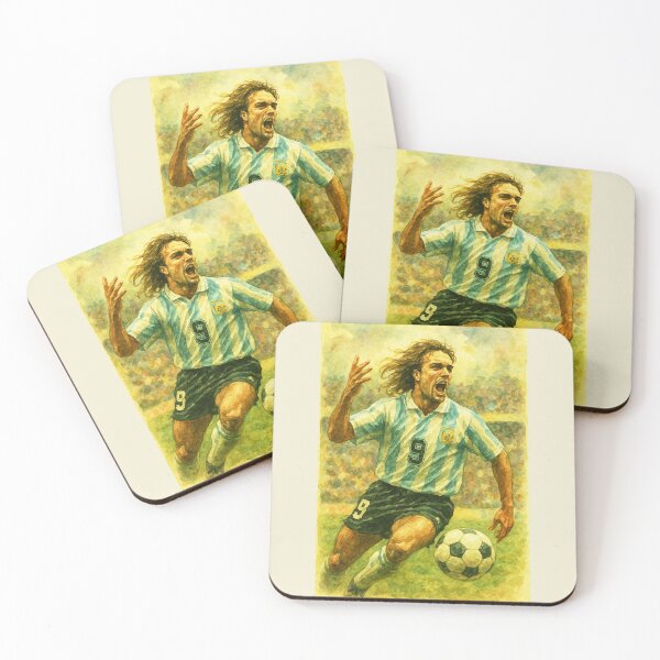 Item preview, Gabriel Batistuta Classic Football Legend designed and sold by Sarcastic designs.