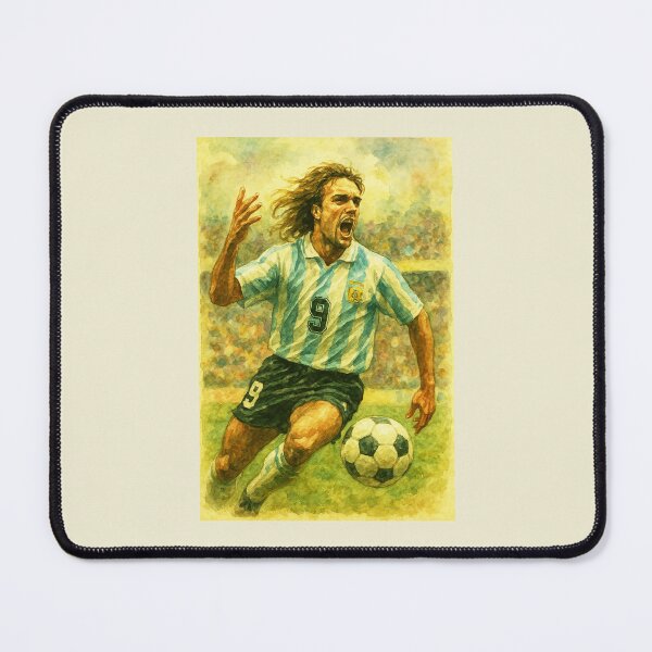 Item preview, Gabriel Batistuta Classic Football Legend designed and sold by Sarcastic designs.