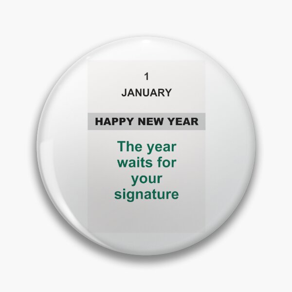 Item preview, Happy New Year - January 1, Edition: 19 designed and sold by ariksworld.
