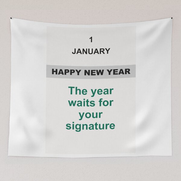 Item preview, Happy New Year - January 1, Edition: 19 designed and sold by ariksworld.