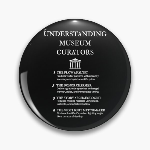 Item preview, Understanding Curators – Collector and Gallery Expert Humor – Black designed and sold by PsyFlow35.