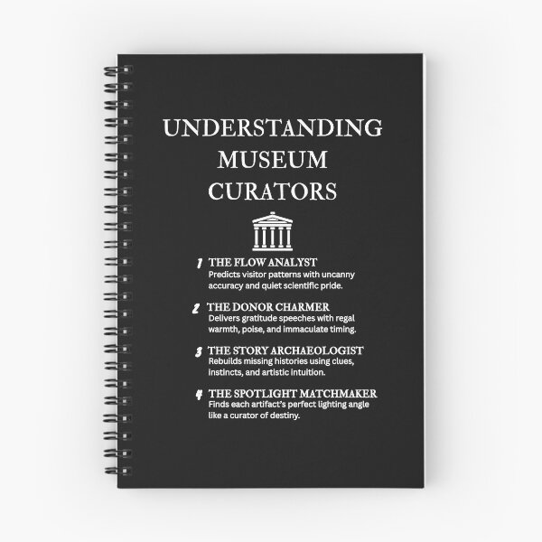 Item preview, Understanding Curators – Collector and Gallery Expert Humor – Black designed and sold by PsyFlow35.