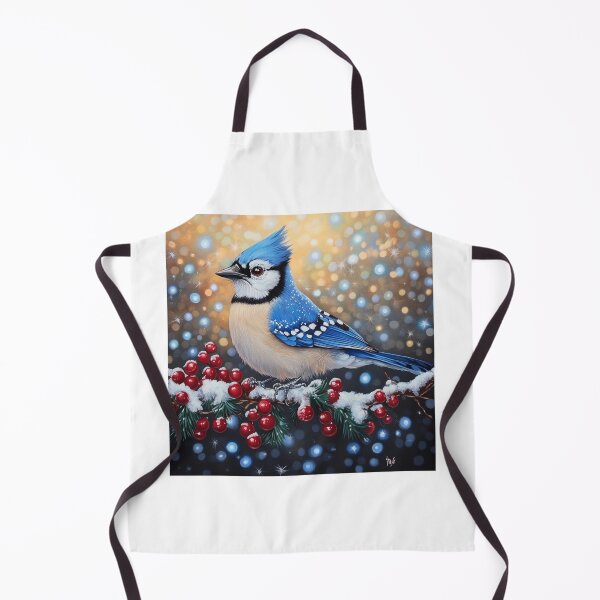 Item preview, Christmas Blue Jay designed and sold by Solace Sparkles.