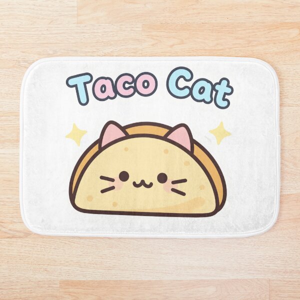 Aperçu de l'œuvre Kawaii Taco Cat créée et vendue par SynthStitch.