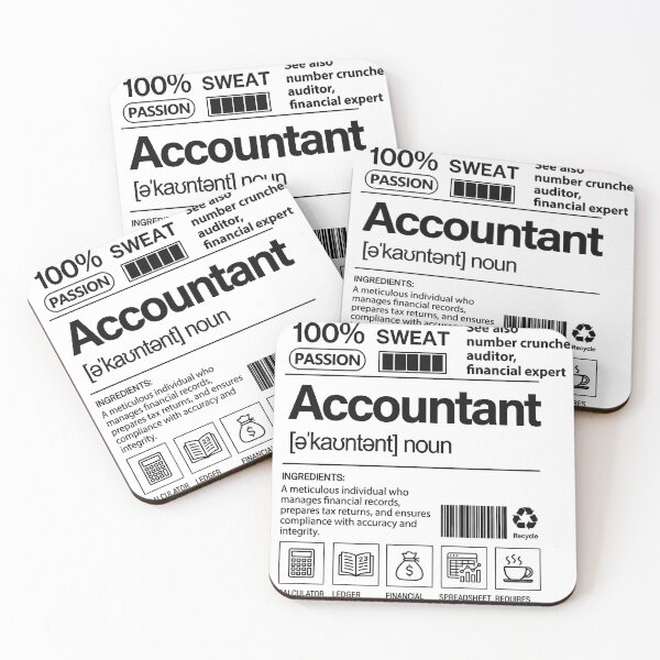 Item preview, Accountant designed and sold by Pitipoy.