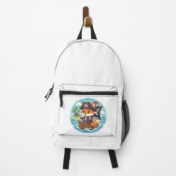 Item preview, Pirate Fox designed and sold by SpookyHollowArts.
