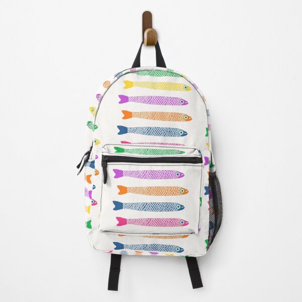 Item preview, Colorful Anchovy Fish - Ocean Aesthetic designed and sold by SaltedBeachPaperie.