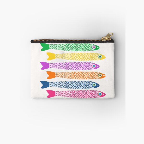 Item preview, Colorful Anchovy Fish - Ocean Aesthetic designed and sold by SaltedBeachPaperie.