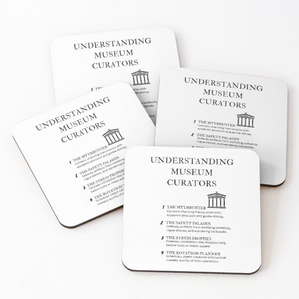 Item preview, Museum Specialist Humor – Curator Personality Types designed and sold by PsyFlow35.