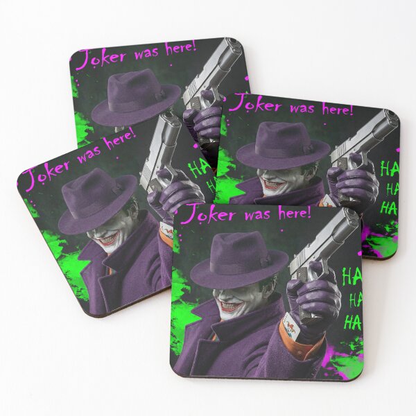 Item preview, Joker was here designed and sold by Neon Jungle.
