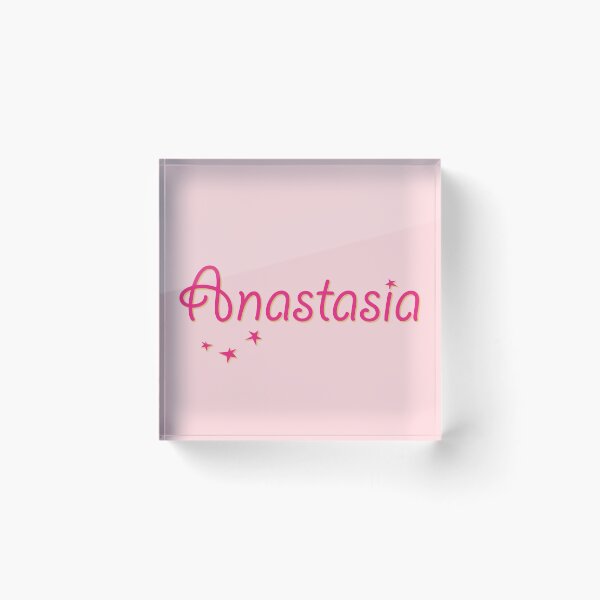 Item preview, My Name is Anastasia designed and sold by CharlottePlaceArt.