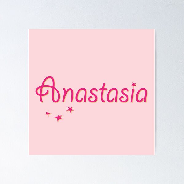 Item preview, My Name is Anastasia designed and sold by CharlottePlaceArt.