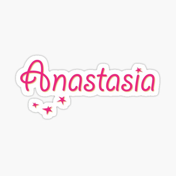 Item preview, My Name is Anastasia designed and sold by CharlottePlaceArt.