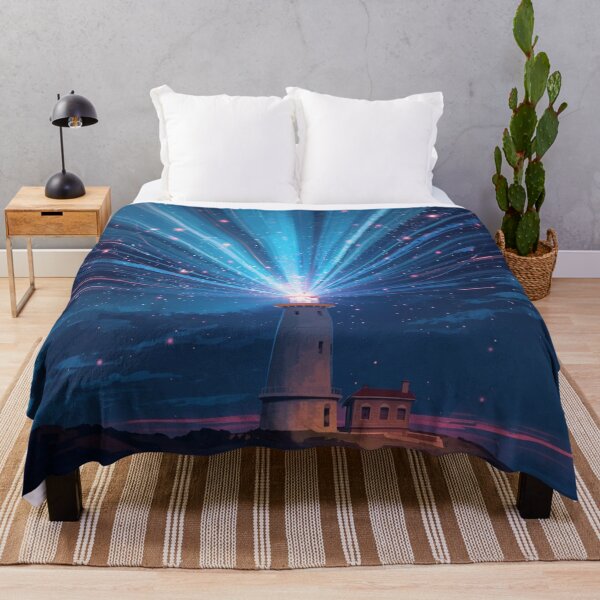 Item preview, Lighthouse Starlight Surreal Fantasy Art designed and sold by Drinkfanity.