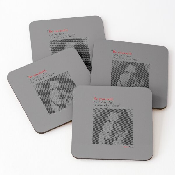 Artikelvorschau, OSCAR-WILDE'S-PORTRAIT-WITH-A-CREATIVITY-QUOTE entworfen und verkauft von GottfriedGabrie.