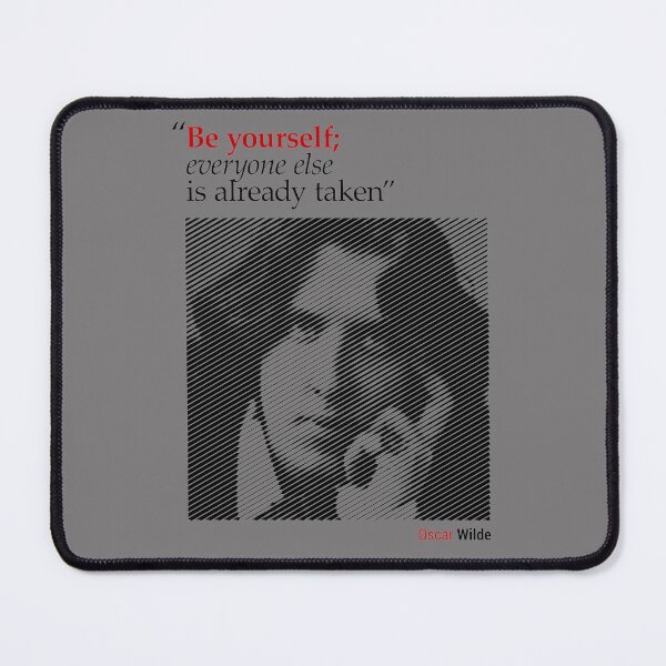 Artikelvorschau, OSCAR-WILDE'S-PORTRAIT-WITH-A-CREATIVITY-QUOTE entworfen und verkauft von GottfriedGabrie.