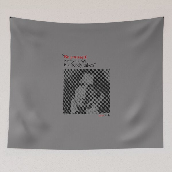 Artikelvorschau, OSCAR-WILDE'S-PORTRAIT-WITH-A-CREATIVITY-QUOTE entworfen und verkauft von GottfriedGabrie.