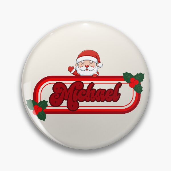 Item preview, Michael and Santa Claus designed and sold by ArtCraftLab.