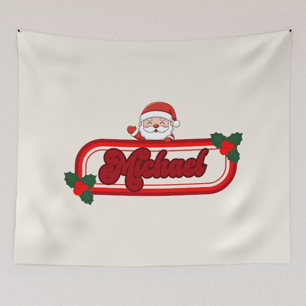 Item preview, Michael and Santa Claus designed and sold by ArtCraftLab.