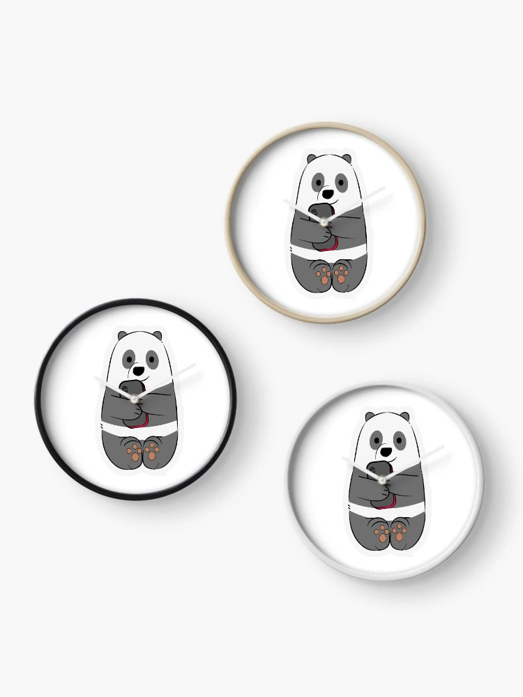 Thumbnail 3 of 4, Clock, Pandaaaa designed and sold by DeathToaster.