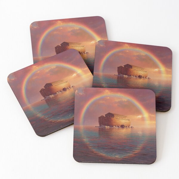 Item preview, Sheltered Beneath the Covenant Sky - Noah's Ark designed and sold by SanctifiedSouls.