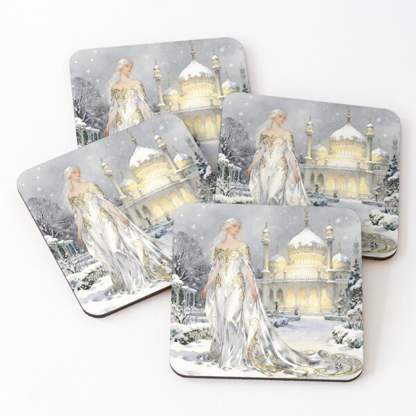 Item preview, Goddess Queen of Snow. Christmas Victorian. Yule. Royal Pavilion. Brighton designed and sold by SoniaSarkali.