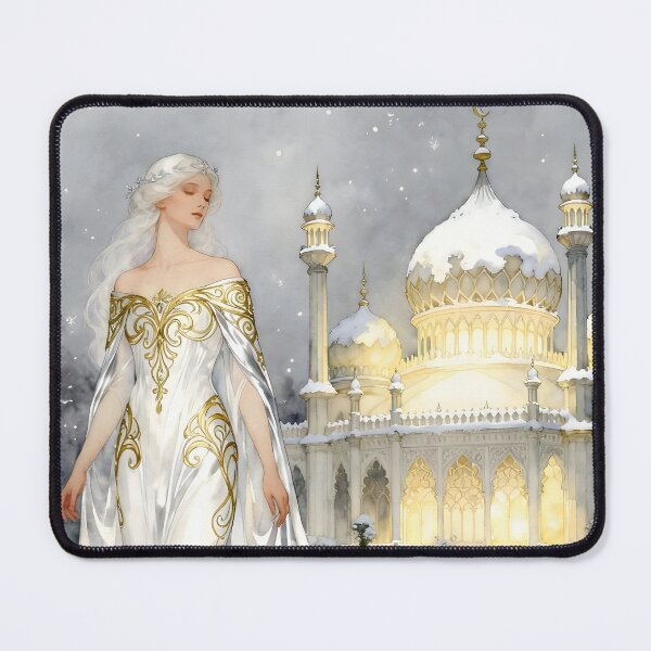 Item preview, Goddess Queen of Snow. Christmas Victorian. Yule. Royal Pavilion. Brighton designed and sold by SoniaSarkali.