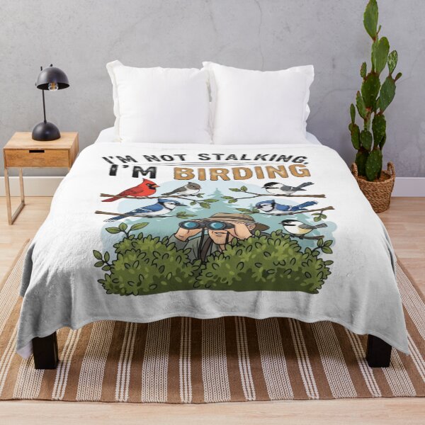 Item preview, I'm not stalking, I'm birding designed and sold by FitEnvy.