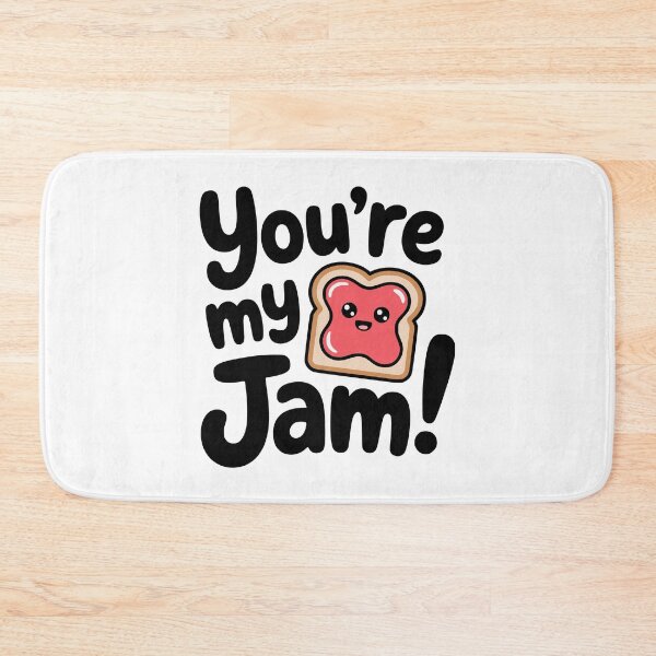 Item preview, You're My Jam! Cute Jam On Toast Pun designed and sold by PMCreative.