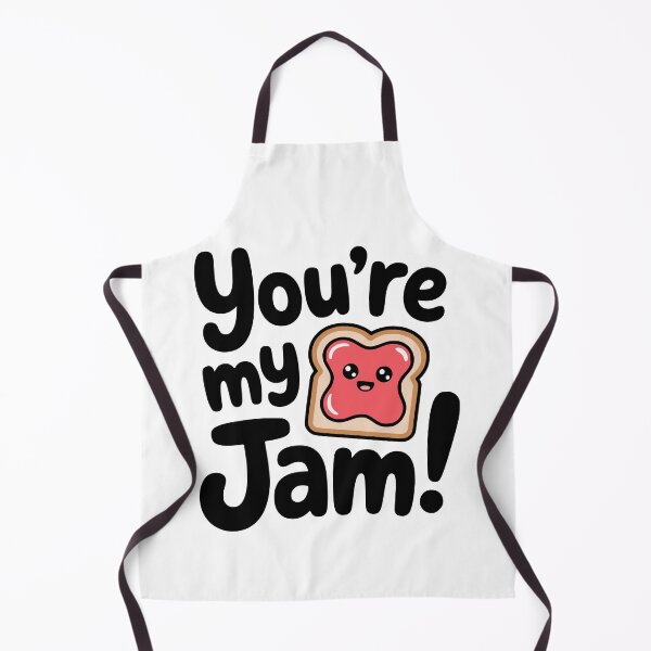 Item preview, You're My Jam! Cute Jam On Toast Pun designed and sold by PMCreative.