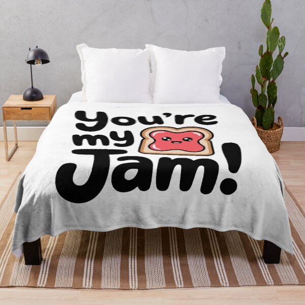 Item preview, You're My Jam! Cute Jam On Toast Pun designed and sold by PMCreative.