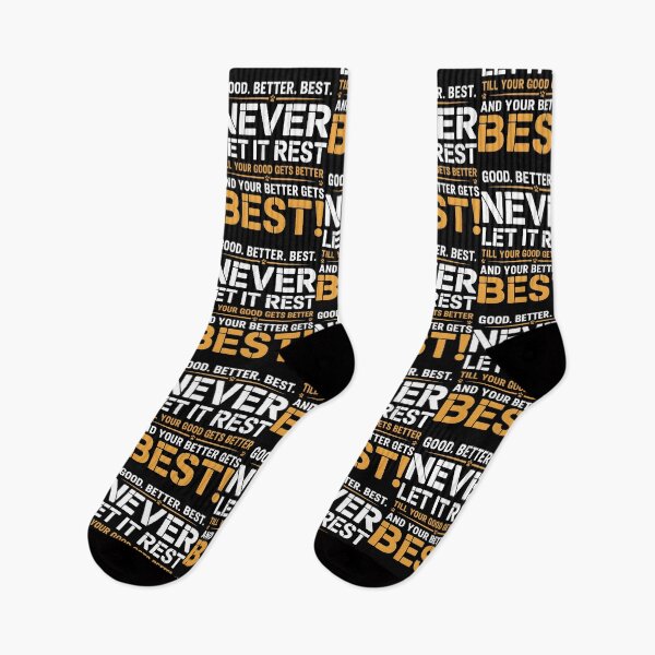 Item preview, Good Better Best Never Let It Rest Motivation Saying Bears designed and sold by BLZART.