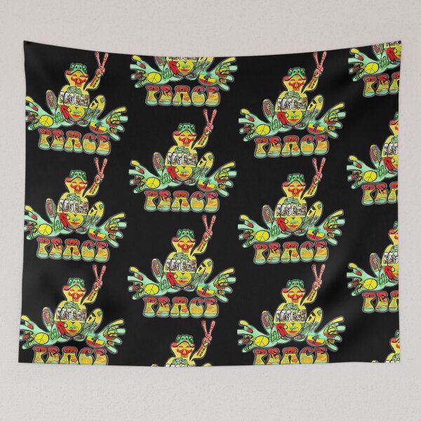 Item preview, Rastafari Peace Frog  designed and sold by natnat7w.