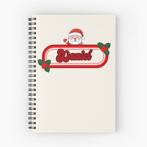 Artikelvorschau, Daniel und der Weihnachtsmann entworfen und verkauft von ArtCraftLab.