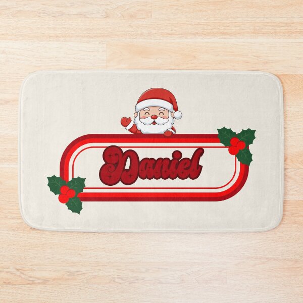Artikelvorschau, Daniel und der Weihnachtsmann entworfen und verkauft von ArtCraftLab.