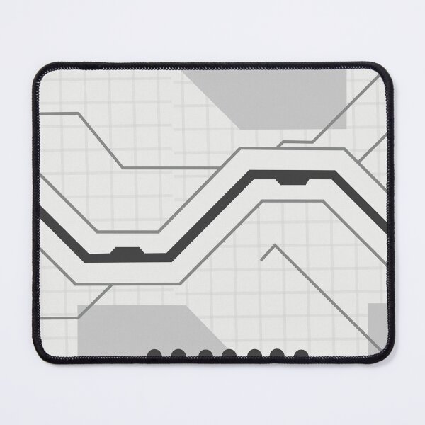 Item preview, Futuristic Tech Circuit Mouse Pad – Minimalist Cyber Design for Gamers & Desk Setups designed and sold by dalbyullm.