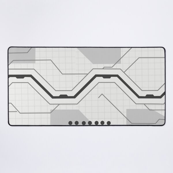 Item preview, Futuristic Tech Circuit Mouse Pad – Minimalist Cyber Design for Gamers & Desk Setups designed and sold by dalbyullm.