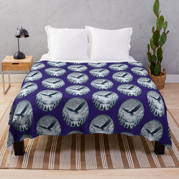 Item preview, Bald Eagle Over Snowy Alaskan Winter Scenery designed and sold by AlchemyColor.