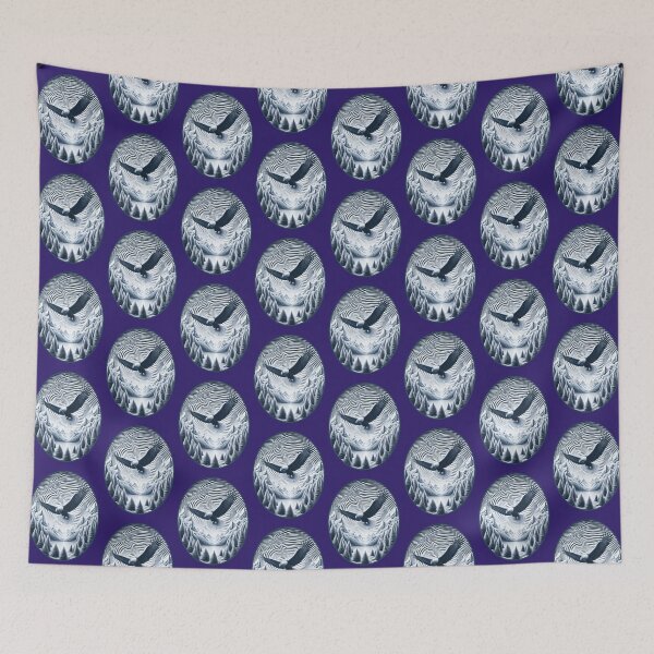 Item preview, Bald Eagle Over Snowy Alaskan Winter Scenery designed and sold by AlchemyColor.