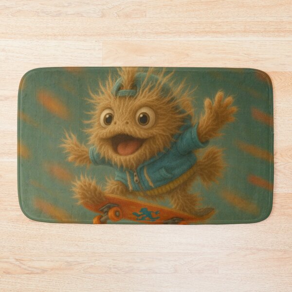 Item preview, Skater Hairy Frogfish designed and sold by Sillytoe.