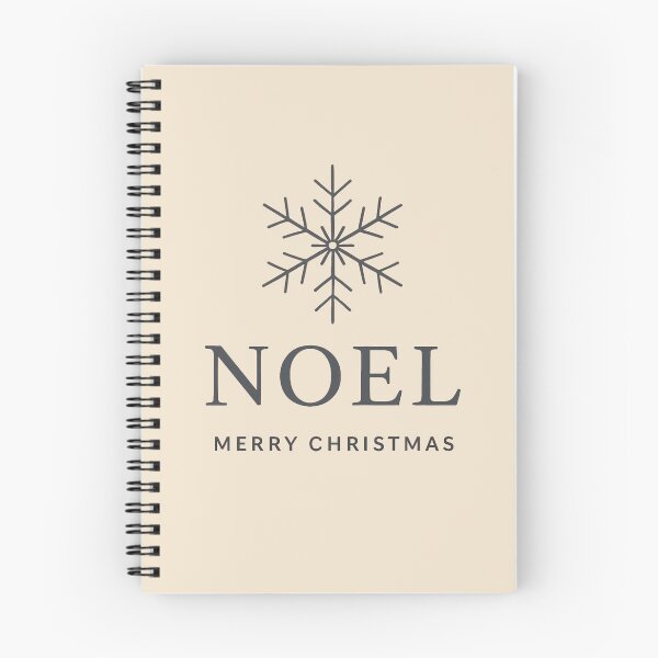 Item preview,  Minimalist Noel Christmas Snowflake - Elegant Holiday Typography designed and sold by Nature's Palette.
