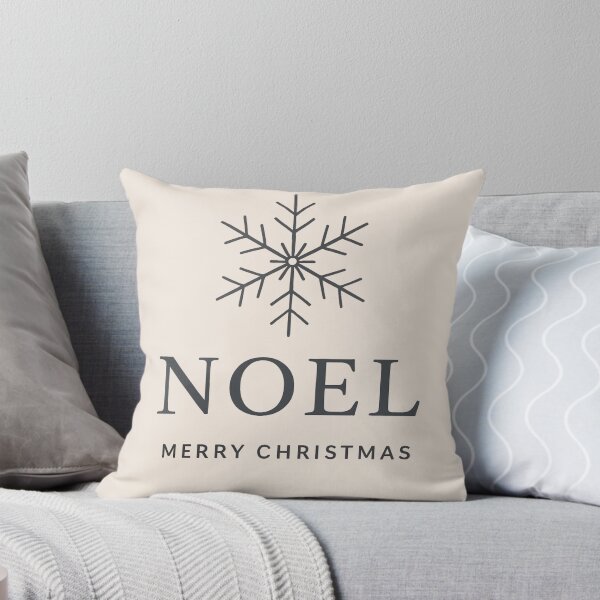 Item preview,  Minimalist Noel Christmas Snowflake - Elegant Holiday Typography designed and sold by Nature's Palette.