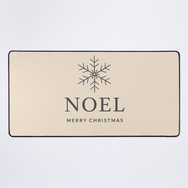 Item preview, Minimalist Noel Christmas Snowflake - Elegant Holiday Typography designed and sold by Nature's Palette.