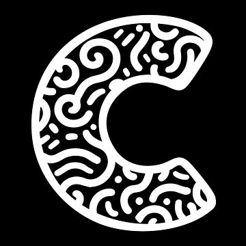 Imagen de la obra SQUIGGLE LETTER C de ART-TYPE
