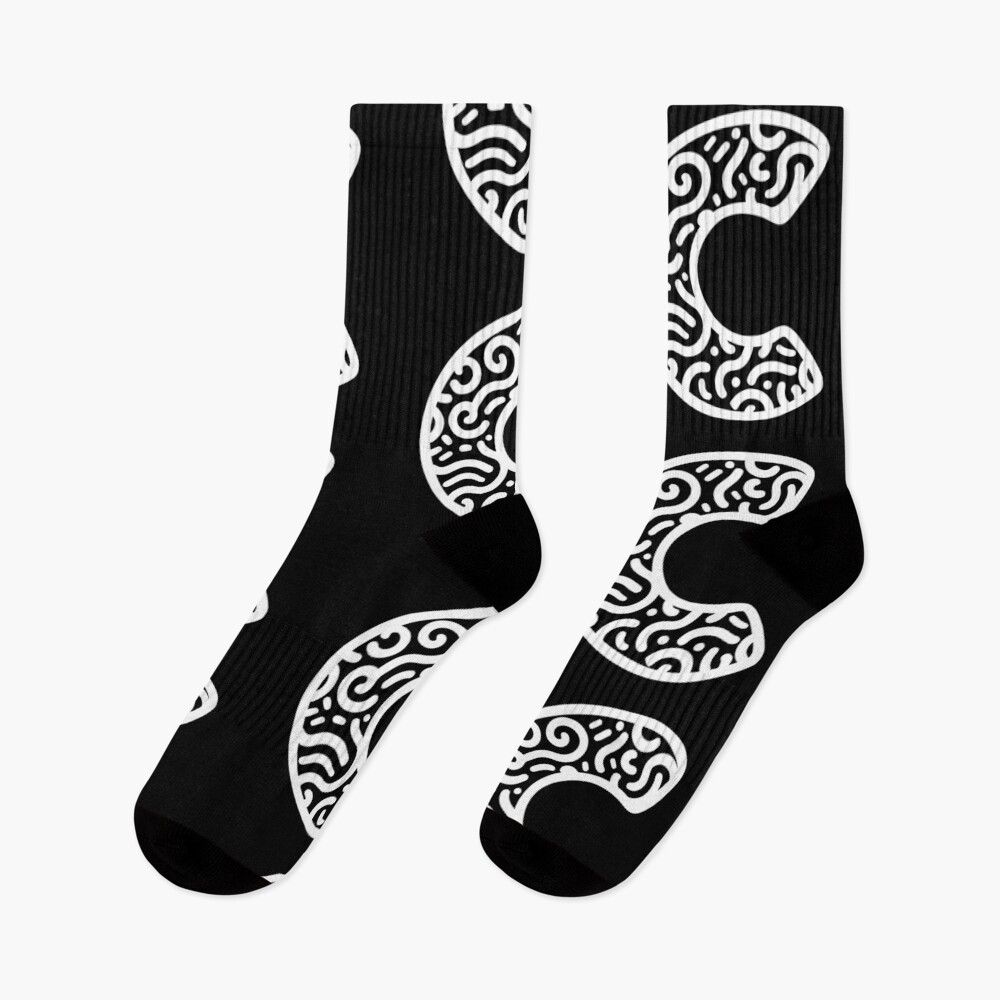 Vista previa del artículo con la obra «Calcetines», diseñado y vendido por ART-TYPE.