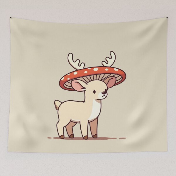 Item preview, Mushroom Deer designed and sold by SignumShop.