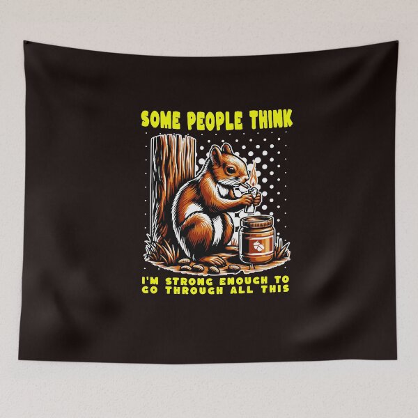 Item preview, SOME PEOPLE THINK I'M STRONG ENOUGH TO GO THROUGH ALL THIS designed and sold by Mosaiic1.